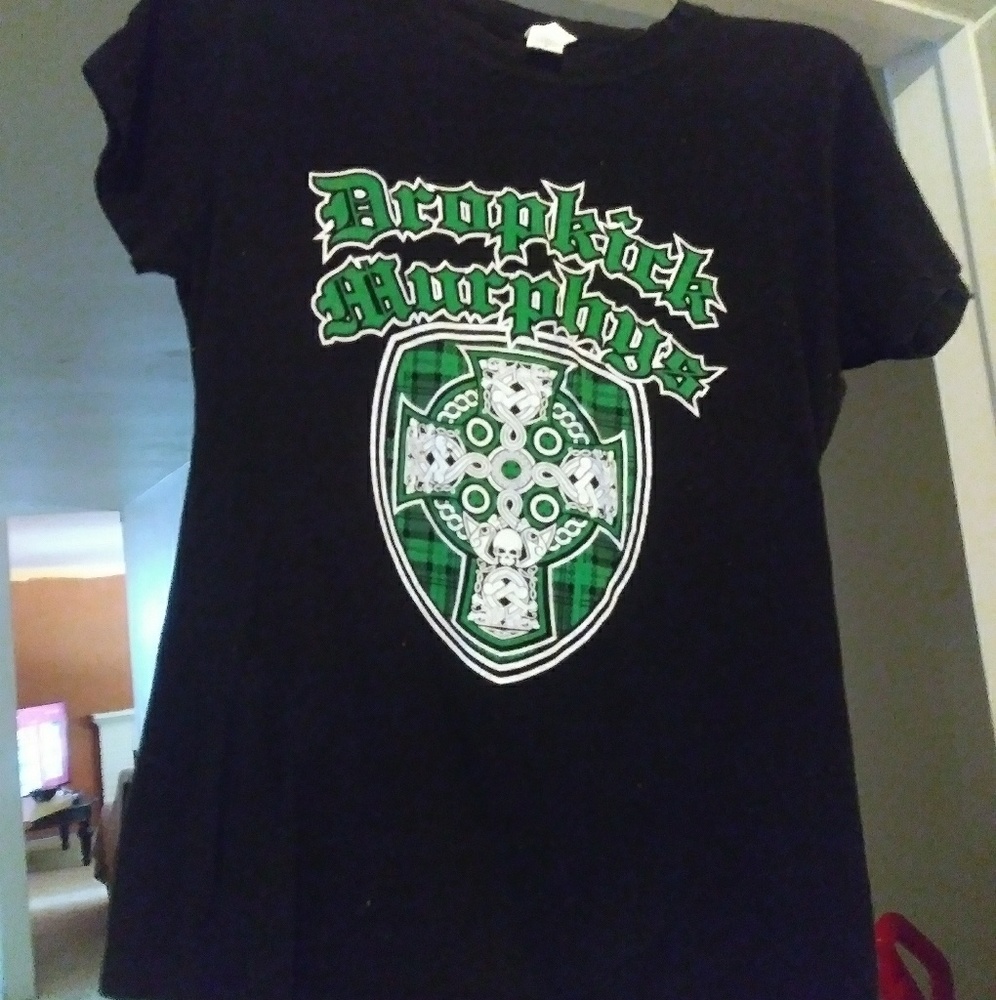 SOLD ON MERCARI dropkick muphys shirt